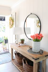 Spring Entryway Decor: Easy Simple Ways to Welcome Spring into Your Home