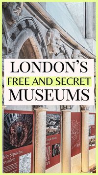 Discover some of the best secret and free museums in London, perfect if you're looking for free things to do in London off the beaten path, from the St Bride's Church Museum to the Horniman Museum, and more! - - - best things to do in london aesthetic - most beautiful neighborhoods in london - most beautiful streets in london - best areas in london to walk around - best free places to visit in london - london bucket list - london travel guide - best things to do in central london - aesthetic museums in london - magical places in london - best hidden gems in london - london on a budget travel guide - uk travel guide - england travel guide - students in london - secret churches in london - unusual things to do in london - unique places in london