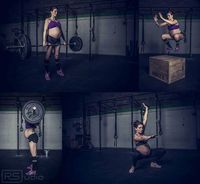 Crossfitting during pregnancy! What's your excuse?!