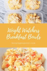 Weight WatchersBreakfast Bowls