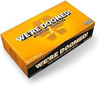 Amazon.com: We're Doomed! A Fast-paced, Cooperative, Party Game for The End of The World! : Toys & Games