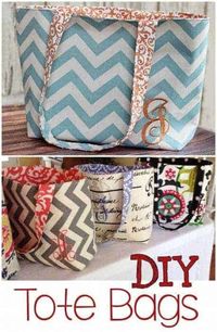 Need DIY tote bag ideas? Try this handmade tote bag pattern for an easy DIY tote bag. This easy tote bag pattern is perfect for beginners advanced sewers.