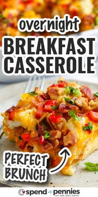 Overnight Breakfast Casserole