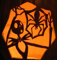 Jack Skeleington pumpkin by DarkSunrise4444.deviantart.com on @deviantART