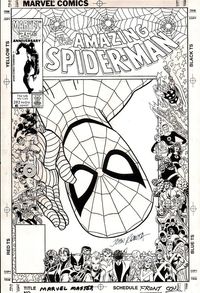 Amazing Spider-Man 282 Cover Art, John Romita Sr.