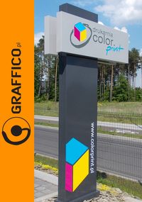 Signage manufacturer, illuminated signage, signs assembly, producent reklam, Graffico, pylon signage, illuminated pylons, reklama świetlna, producent reklam świetlnych, producent reklam Toruń, illuminated logo, freestanding signs, advertising towers, słupy reklamowe, wieże reklamowe, wieża reklamowa, pylon reklamowy, pylony reklamowe, totem, totemy, witacz, witacze, directory signs, Welcome signs, high visibility signs, corporate logo, entrance signs, External Corporate Signage