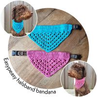 Misschien heb je de Oranje juig bandana ook voorbij zien komen of zelfs al gehaakt. In die beschrijving stond dat je de bandana natuurlijk ook in andere kleuren kan haken. Dit heb ik gedaan en ik h…