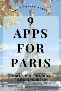 9 Paris Apps You Need to Download Before Traveling | Salut from Paris