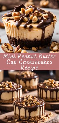 Mini Peanut Butter Cup Cheesecakes Recipe Mini Peanut Butter Cup Cheesecakes are the perfect treat for anyone who loves the combination of creamy cheesecake and rich, nutty peanut butter. These bite-sized delights are easy to make and even easier to devour. With a smooth peanut butter cheesecake filling, a chocolatey crust, and peanut butter cup […]