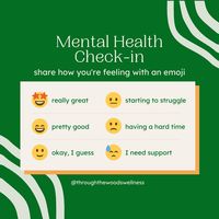 How are you feeling today? 🤩😄🙂😐🙁😓 #therapy #wellness #mentalhealth #health #mentalhealthcheckin #checkin