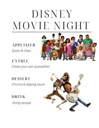 Create a movie night based on a specific movie!