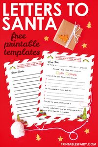 Let your kids create their own Letter to Santa with the official North Pole Stationery. Let your kids fill this free printable Letter to Santa each year and start a family tradition! #christmas #christmasactivity #christmastraditions #lettertosanta