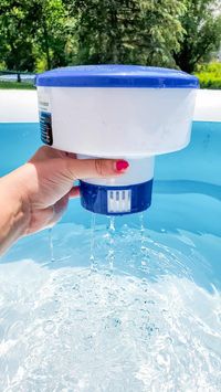 Looking for ideas to keep a kiddie pool clean all summer long? This diy tutorial shows you easy hacks for how to cover and keep your inflatable pool in your backyard sparkling clean all summer long!