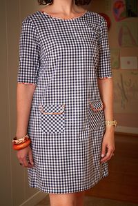 Gingham Laurel from Colette Patterns  Flickr - Photo Sharing!