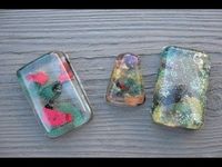 Nail Polish Resin Pendant Craft Tutorial - YouTube