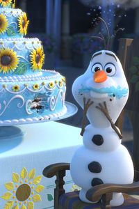 Get a Magical Sneak Peek of Disney's New Short, Frozen Fever! We were all diagnosed with an affliction known as "Frozen Fever" around this time last year, but now that means something totally different. Smash hit Frozen has inspired a short film, titled Frozen Fever, that will play in theaters before Cinderella. Elsa is preparing to throw Anna a birthday bash with all of her friends, including a cake-hungry Olaf. The seven-minute film will feature a new song, too!