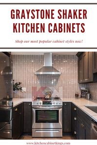 We make it easy to shop from the comfort of your home, offering a wide selection of gray shaker cabinets ranging in shades from barely there grays to bold dark hues.