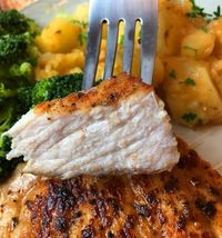 Instant Pot boneless pork chops. Thick, tender, juicy and delicious. Easy to make with simple ingredients. #instantpot #porkchops #pressurecooker