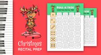 Print This Christmas Practice Calendar For Recital Prep