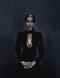 Leila Nda Shimmers In 'A Unique Style' By Paolo Roversi For Vogue Italia