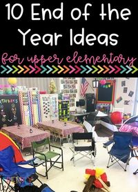 End of the year ideas and activities that set the stage to engage your students!