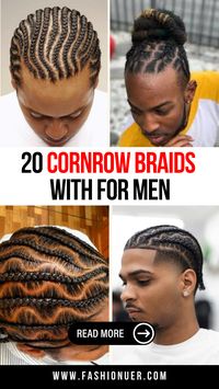 Check out these unique cornrow braids for men that will take your hair game to the next level. From classic styles to intricate patterns, these men’s cornrow styles are perfect for anyone looking to make a bold statement. Whether you're looking for trendy cornrows or creative cornrow ideas, these styles will add flair to your look. These men’s braids offer a modern take on a traditional hairstyle. Explore the best cornrow braid ideas that are sure to impress.