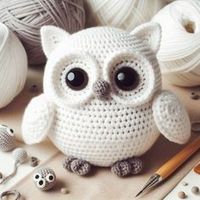 Crochet White Owl Amigurumi Pattern Step By Step