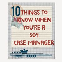 The Middle School Counselor: Things To Know When You Are A 504 Case Manager