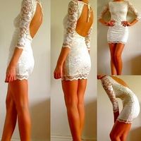 this would be great for a wedding reception dress for the bride :)