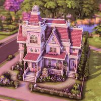 My challenge continues. I have completed Newcrest and have now started building in Willow Creek and Oasis Springs. Based on my survey about whether I should build more Victorian houses, I decided to fill Willow Creek with Victorian houses. However, I limited myself a bit when selecting the packs and try to never use more than three or four packs.