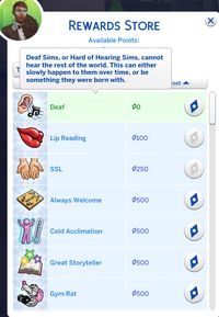 Mod The Sims - Dale Deaf Trait (V2.0 out now!)