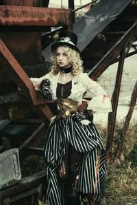 Photographer: Beth Roose Model: Ginny Posey - Singer/Dancer/Actress #darkbeauty #DarkBeautyMag #photography #steampunk