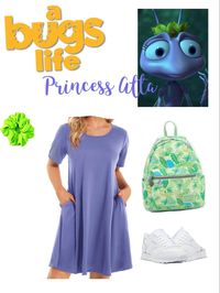 outfit inspired by Princess Atta from a bugs life