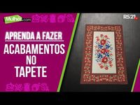 Acabamentos de tapete | acabamentos de tapete no formato de meia lua | @RedeSeculo21 | 26/11/2021 - YouTube