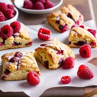 Scones aux framboises - Faites le vous même Qc