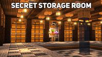 Minecraft: Underground Storage Room Tutorial (how to build 1.19)