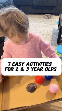 7 Easy activities for 2 & 3 year olds ✨ Comment “TODDLER ACTIVITIES” and I’ll send you a DM with a link so you can get everything you need! Whether your looking for fun way to keep your toddler entertained, learning through play, or to have yourself a little break; these activities and games are easy to set up, and you can place them into pouches and in a binder or a basket to make your mornings easier or to take along if you’re traveling, or when you’re looking for screen free activities!...