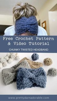 Looking for a cozy and easy-to-make crochet headband pattern with multiple sizes and a video tutorial? Look no further! This free pattern is made with chunky weight yarn and features a simple one-row repeat of single crochet and chain stitches. Whether you're a beginner or an experienced crocheter, you'll love snuggling up with this headband during the winter months. The beautiful stitch creates a feminine and cozy lacy texture.