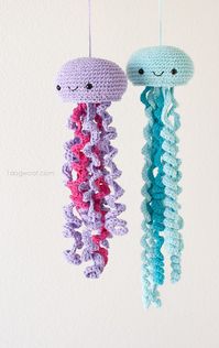 Jellyfish Amigurumi Softie Crochet Pattern