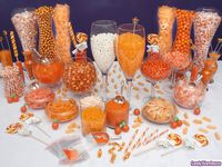 Orange Candy Buffet