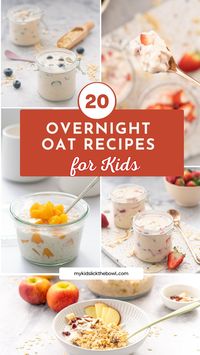 In a household with kids, life can be very busy, especially in the morning. Make-ahead breakfast ideas like these overnight oats for kids make for an easy start to the day.