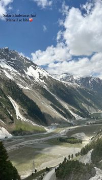 Kashmir Places to visit Sonmarg Zero point_Safar khubsurat hai manzil se bhi❤️‍🩹