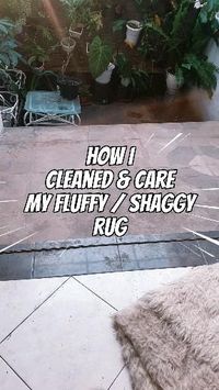 Good Day everyone.. This time I want to show you how I cleaned my fluffy shaggy rug. Hard work I know, but if you have 2 dogs like mine.. you've got to be ready to clean all the time LOL.. #rugcleaning #diy #fluffyrug #shaggyrug #cleanandcare