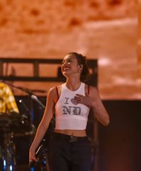 olivia rodrigo performing at coachella