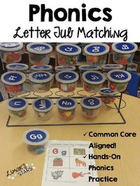 Do you own a set of these Alphabet Sounds Tubs?  If so, get more use out of them with this AWESOME resource!  Have your students practice their letter sounds by matching the items in the tub to the items on each sheet!  This Common Core Aligned resource makes a great independent centers activity and works wonderfully in a special education classroom!  EACH PAGE HAS THE UPPERCASE & LOWERCASE LETTER + 5 PICTURES for students to match!  There are a total of 6 items for students to match on each