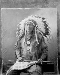 Chief Stranger Horse aka Tasuke-Tokeca-Sicangu Lakota