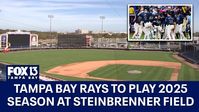 Rays to play 2025 home games at Steinbrenner Field