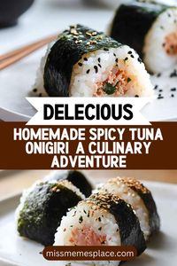 Embark on a culinary adventure with Homemade Spicy Tuna Onigiri, a delicious take on traditional Japanese rice balls. This recipe features sushi-grade tuna mixed with zesty sriracha and creamy mayo, all wrapped in perfectly cooked sushi rice. Perfect for lunch or as a snack, these onigiri are easy to make and incredibly satisfying. Our detailed instructions and tips ensure you achieve the right texture and flavor every time. Dive into this flavorful journey and enjoy a taste of Japan