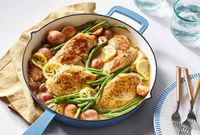 Weeknight Lemon Chicken Skillet Dinner