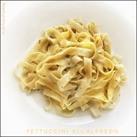 Fettuccine All'Alfredo | Fettuccine with Butter and Parmesan